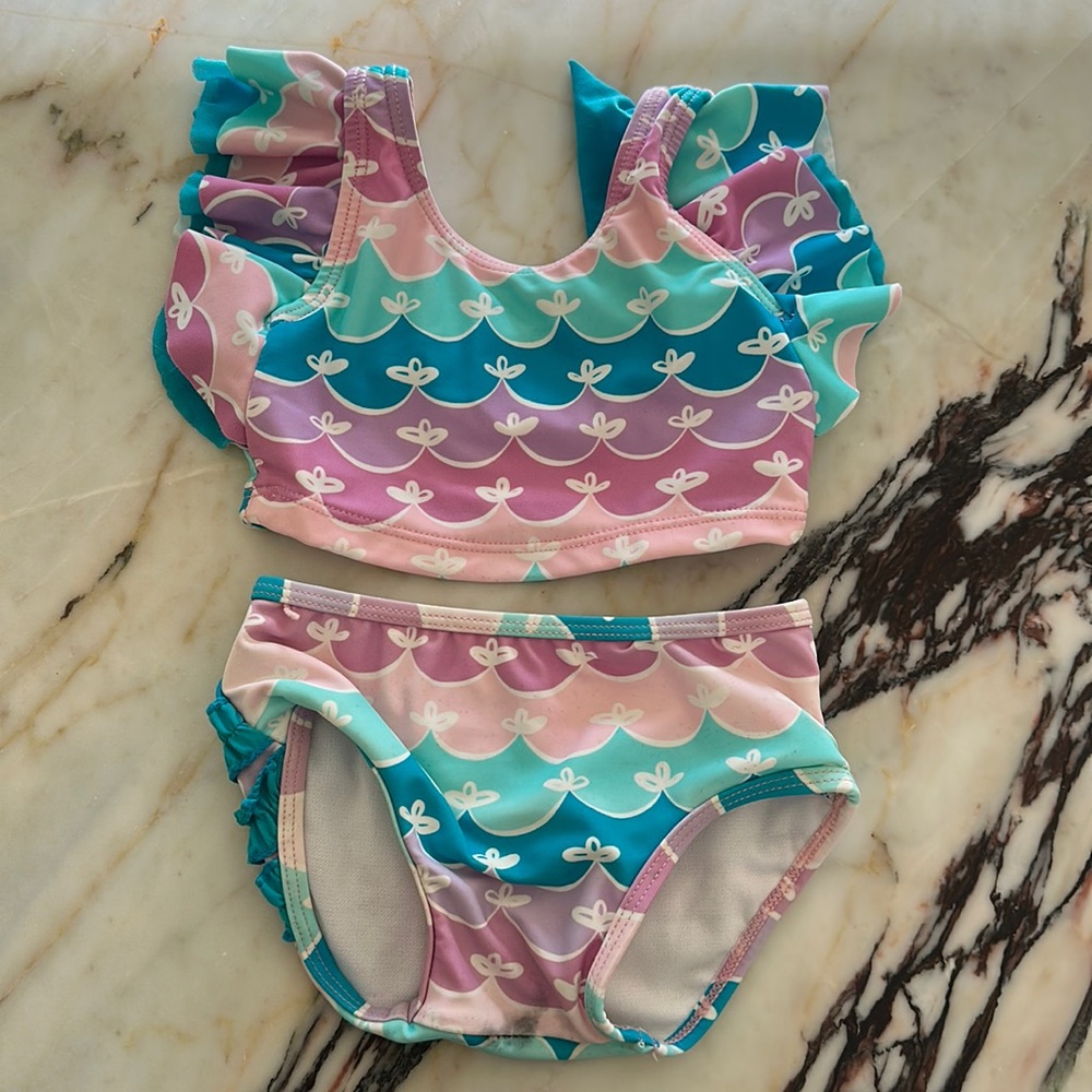 Ruffle Butts 6-12m baby bikini